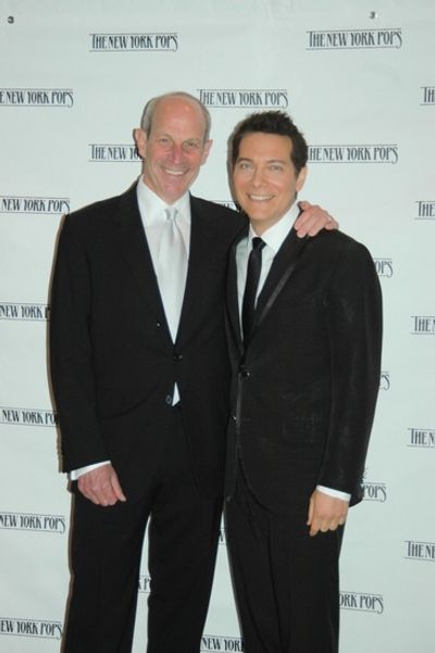 Jonathan Tisch and Michael Feinstein Photo