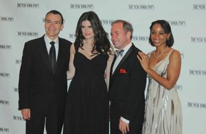 William Schermerhorn, Idina Menzel, Stephen Flaherty and Anika Noni Rose Photo
