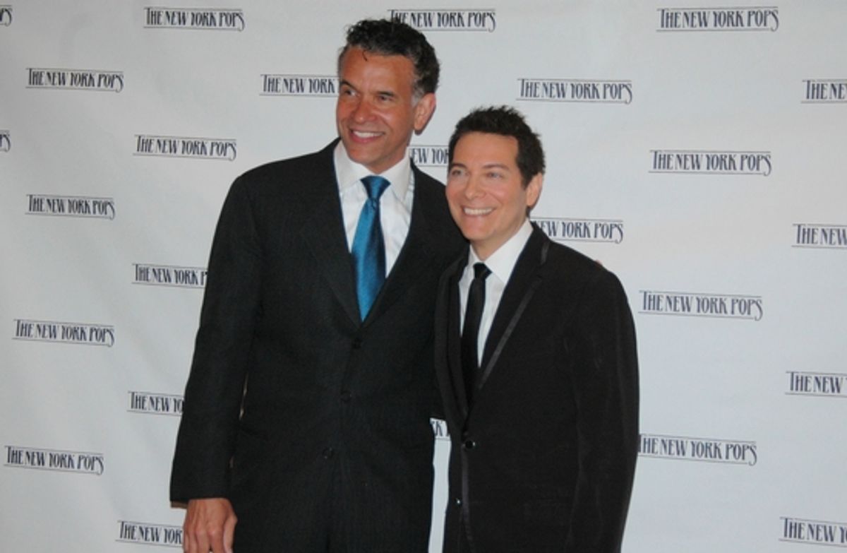 Brian Stokes Mitchell and Michael Feinstein at 