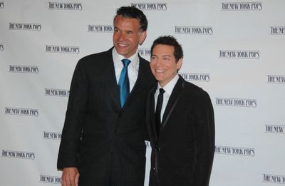 Brian Stokes Mitchell and Michael Feinstein Photo