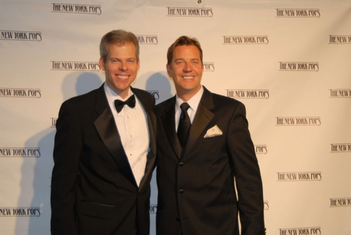 James Johnston and Steven Reinke at NY POPS Honors 'Feinstein's at Loews Regency' at Carnegie Hall