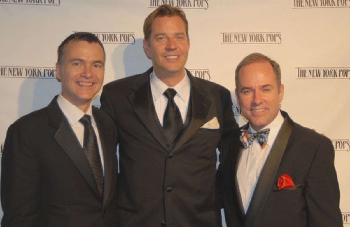 William Schermerhorn, Steven Reinke, and Stephen Flaherty at 