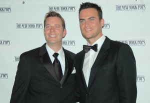 Steven Reineke and Cheyenne Jackson Photo