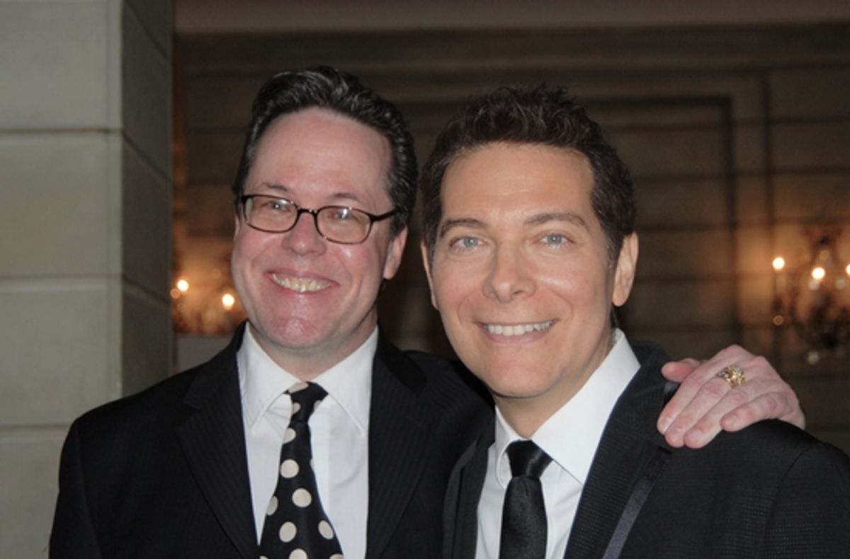 Dan Dutcher and Michael Feinstein at NY POPS Honors 'Feinstein's at Loews Regency' at Carnegie Hall