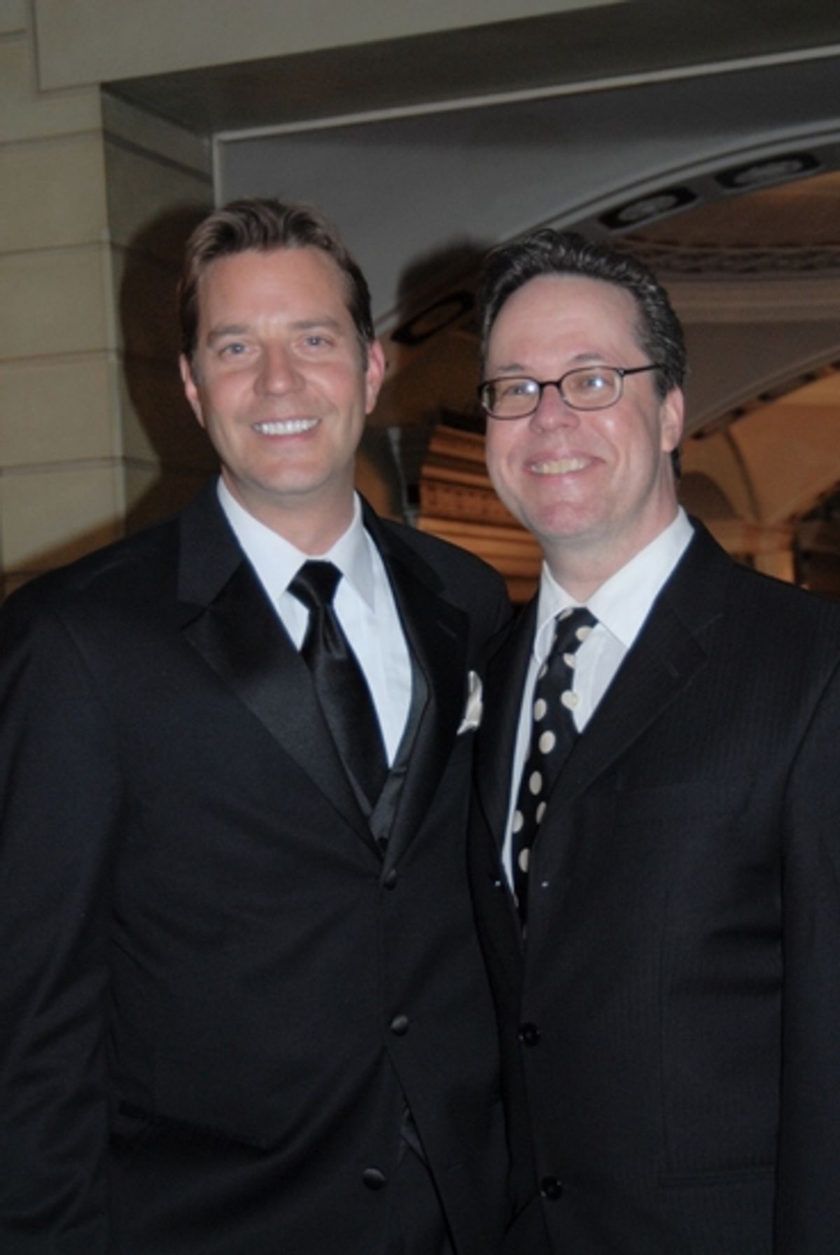 Steven Reineke and Dan Dutcher at NY POPS Honors 'Feinstein's at Loews Regency' at Carnegie Hall