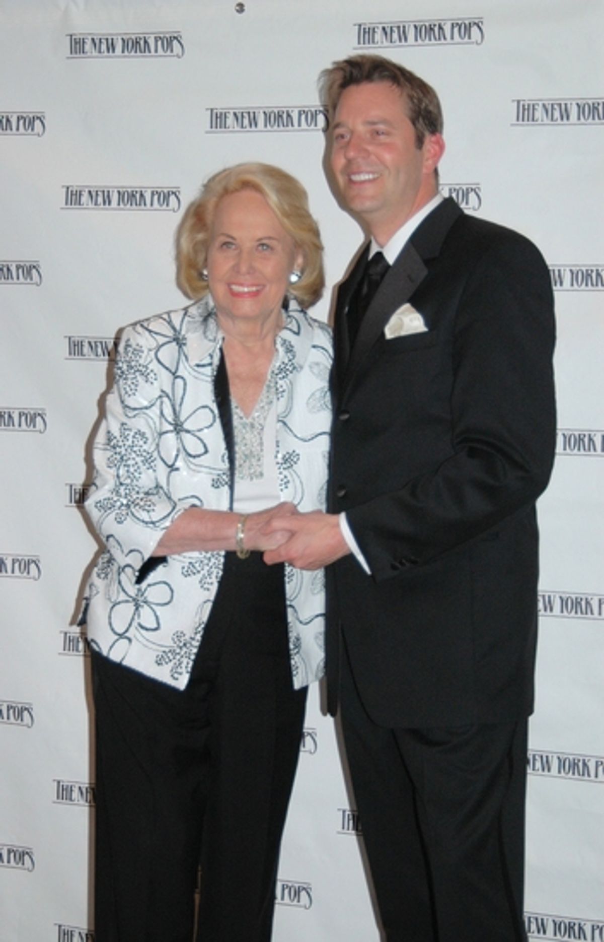 Liz Smith (Host of the Gala) and Steven Reineke at 