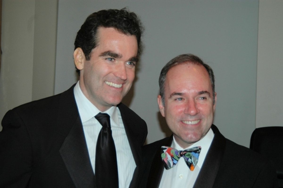 Brian d'Arcy James and Stephen Flaherty at NY POPS Honors 'Feinstein's at Loews Regency' at Carnegie Hall