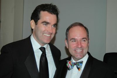 Brian d'Arcy James and Stephen Flaherty Photo