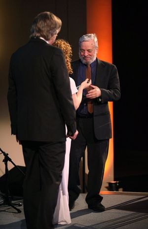 Eric Schaeffer, Bernadette Peters and Stephen Sondheim @ BroadwayWorld Eric Schaeffer, Bernadette Peters and Stephen Sondheim Photo