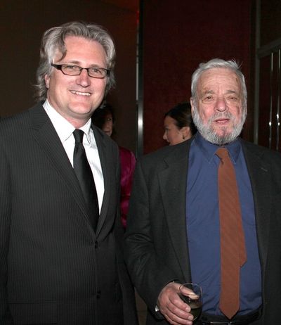 Eric Schaeffer and Stephen Sondheim Photo