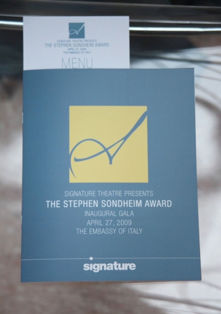 Photo Coverage Exclusive: Signature Theatre's Sondheim Award Gala Reception Party Image