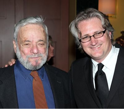 Stephen Sondheim and Eric Schaeffer Photo