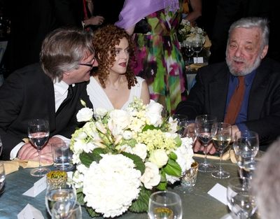Eric Schaeffer, Bernadette Peters and Stephen Sondheim Photo
