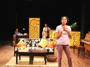 Linda Powell, Kim Brockinton and Eisa Davis @ BroadwayWorld Linda Powell, Kim Brockinton and Eisa Davis Photo