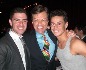 Adam Kantor, Jim Caruso and Frankie James Grande Photo