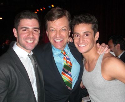 Adam Kantor, Jim Caruso and Frankie James Grande Photo