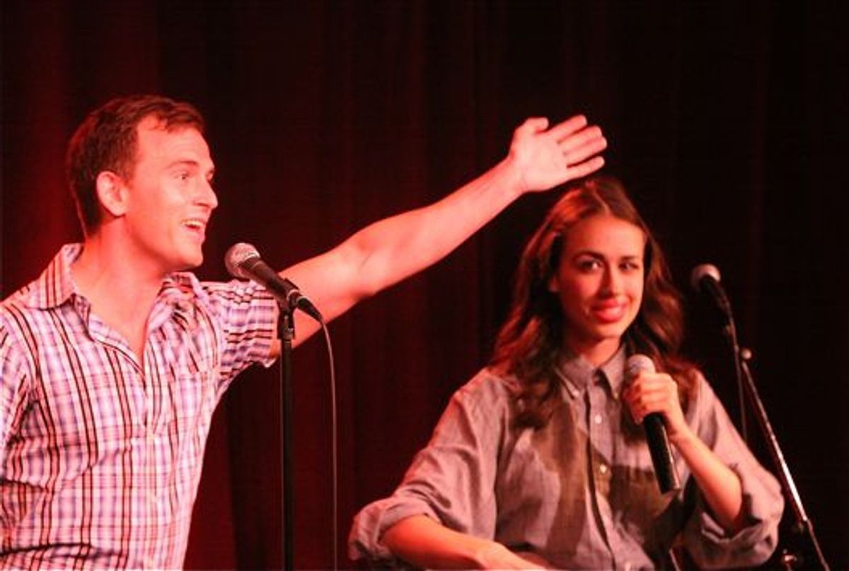 Daniel Reichard and Miranda at 