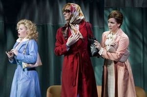 Megan Hilty, Allison Janney, and Stephanie J. Block Photo