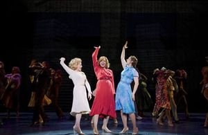 Megan Hilty, Allison Janney, Stephanie J. Block and the cast Photo