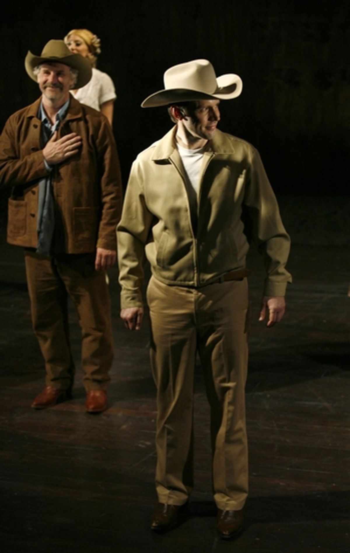 John Dossett and Lewis Cleale at 