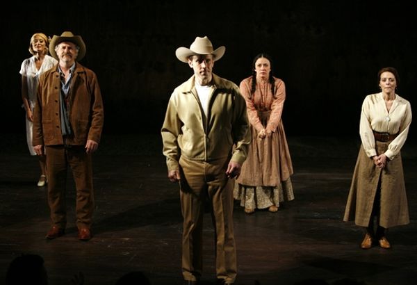 Julie Tolivar, John Dossett, Lewis Cleale, Mariand Torres and Judy Blazer Photo