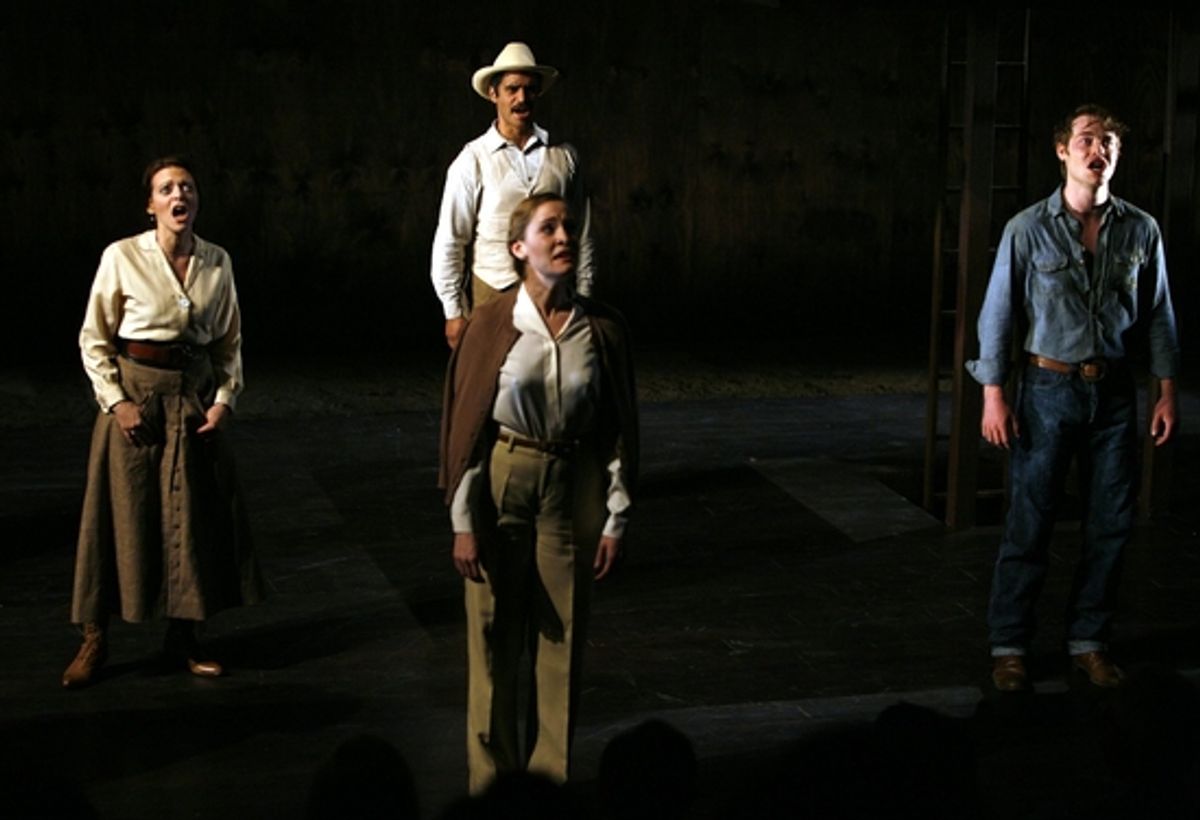 Judy Blazer, Martin Sola, Betsy Morgan and Ashley Robinson at 