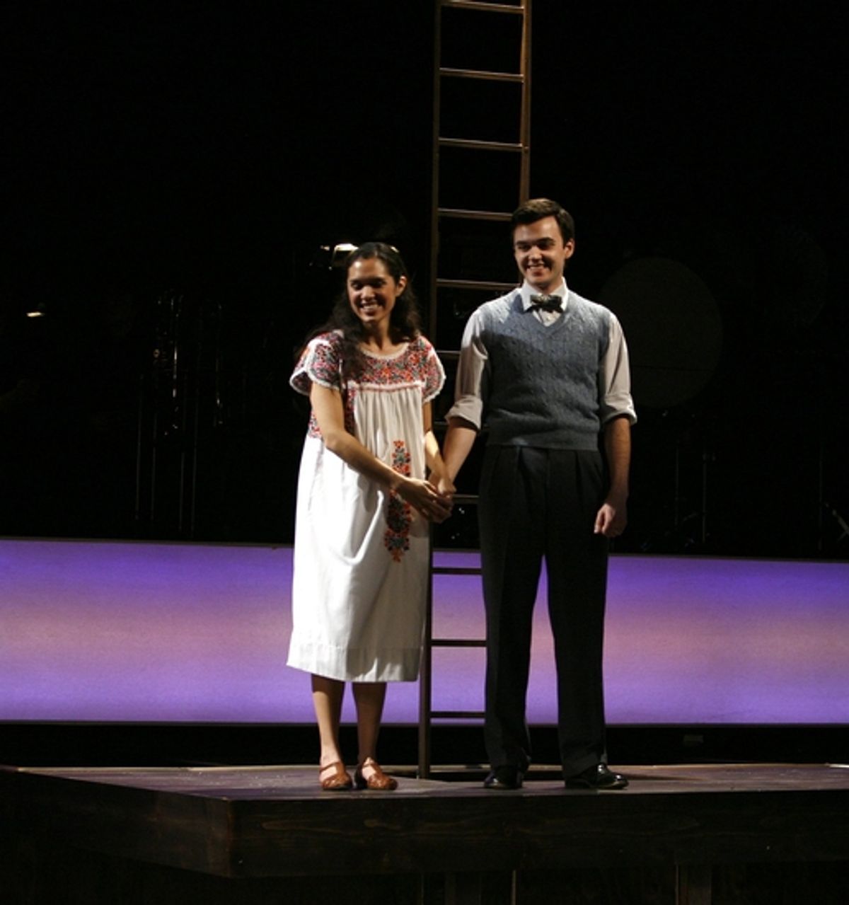 Marisa Echeverria and Jordon Nichols at 