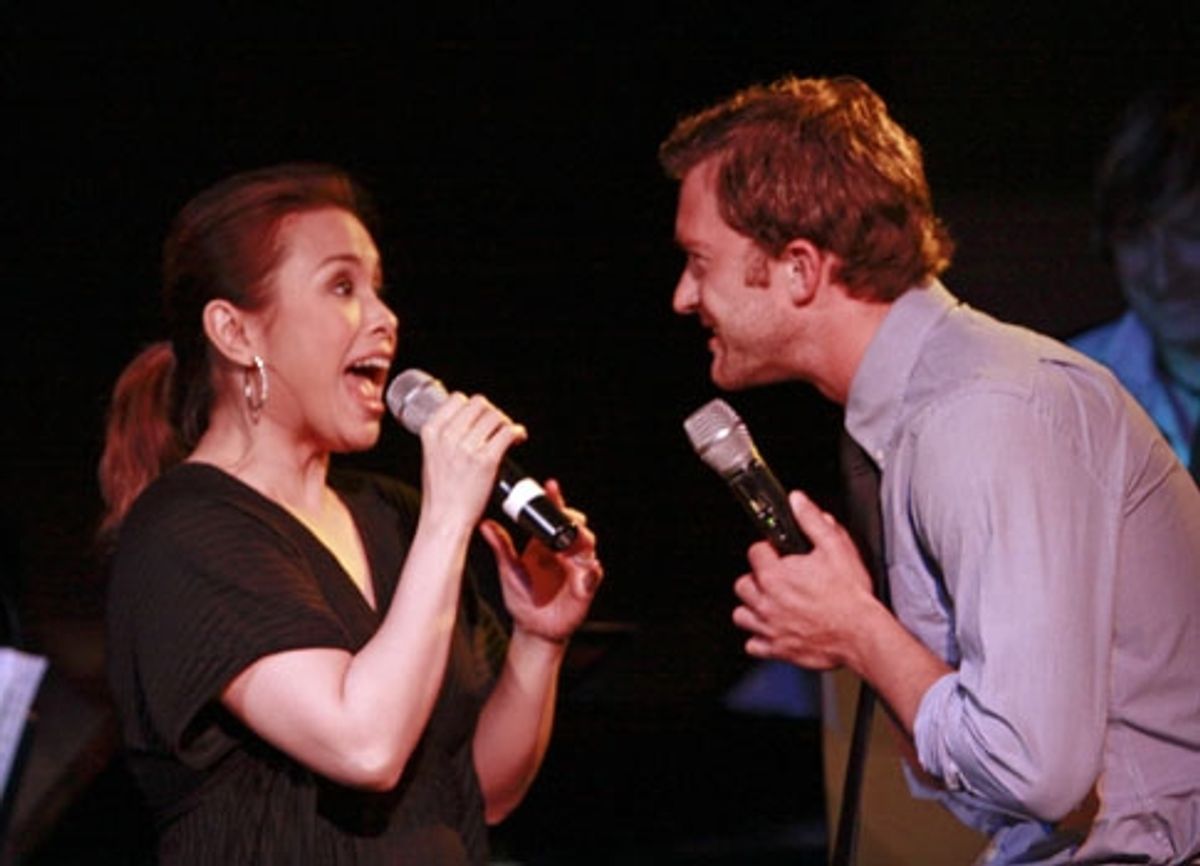Lea Salonga and Tim Draxl at Upright Cabaret at 