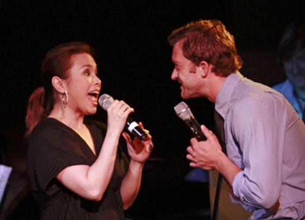 Lea Salonga and Tim Draxl at Upright Cabaret Photo