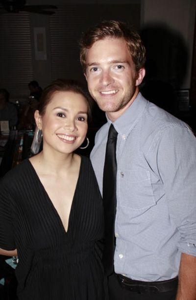 Lea Salonga and Tim Draxl at Upright Cabaret Photo