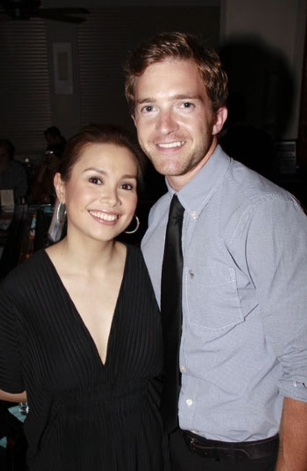 Lea Salonga and Tim Draxl at Upright Cabaret Photo