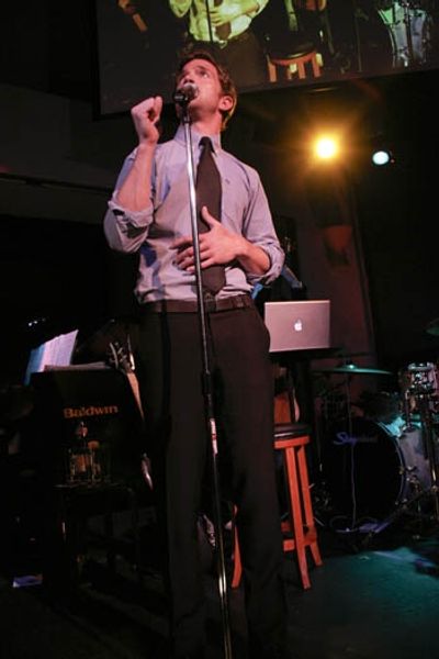Tim Draxl at Upright Cabaret Photo