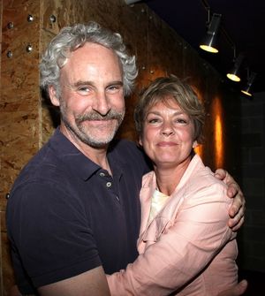 John Dossett with his wife Michele Pawk @ BroadwayWorld John Dossett with his wife Michele Pawk Photo