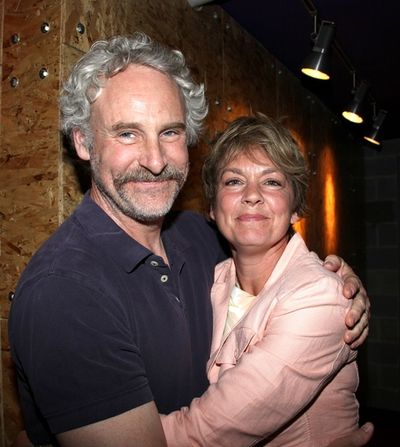 John Dossett with his wife Michele Pawk Photo