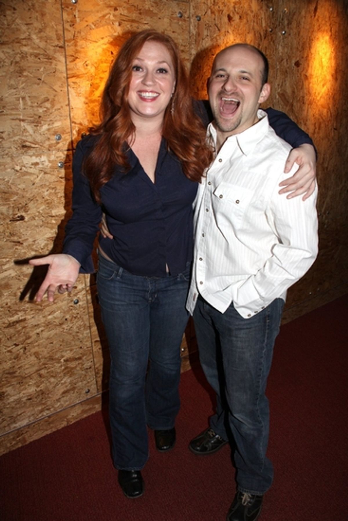 Katie Thompson and Michael Thomas Holmes at 