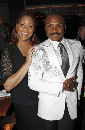 Kim Coles and Nathan Lee Graham at Upright Cabaret Photo