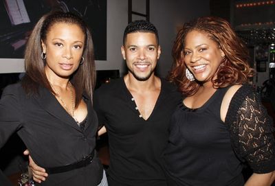 Valarie Pettiford, Wilson Cruz and Kim Coles at Upright Cabaret Photo