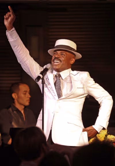 Nathan Lee Graham and Chris Bratten at Upright Cabaret Photo