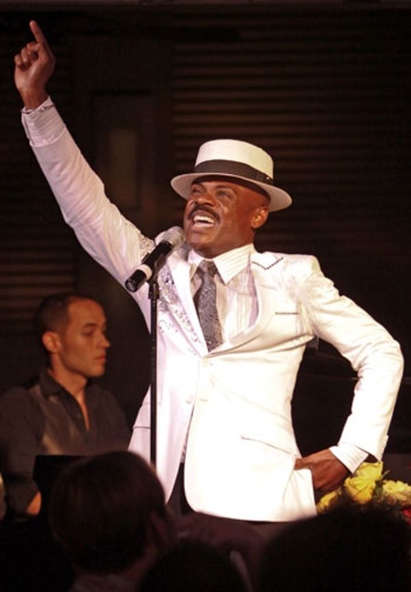 Nathan Lee Graham and Chris Bratten at Upright Cabaret Photo