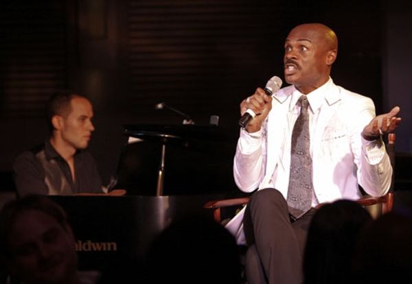 Chris Bratten and Nathan Lee Graham at Upright Cabaret Photo