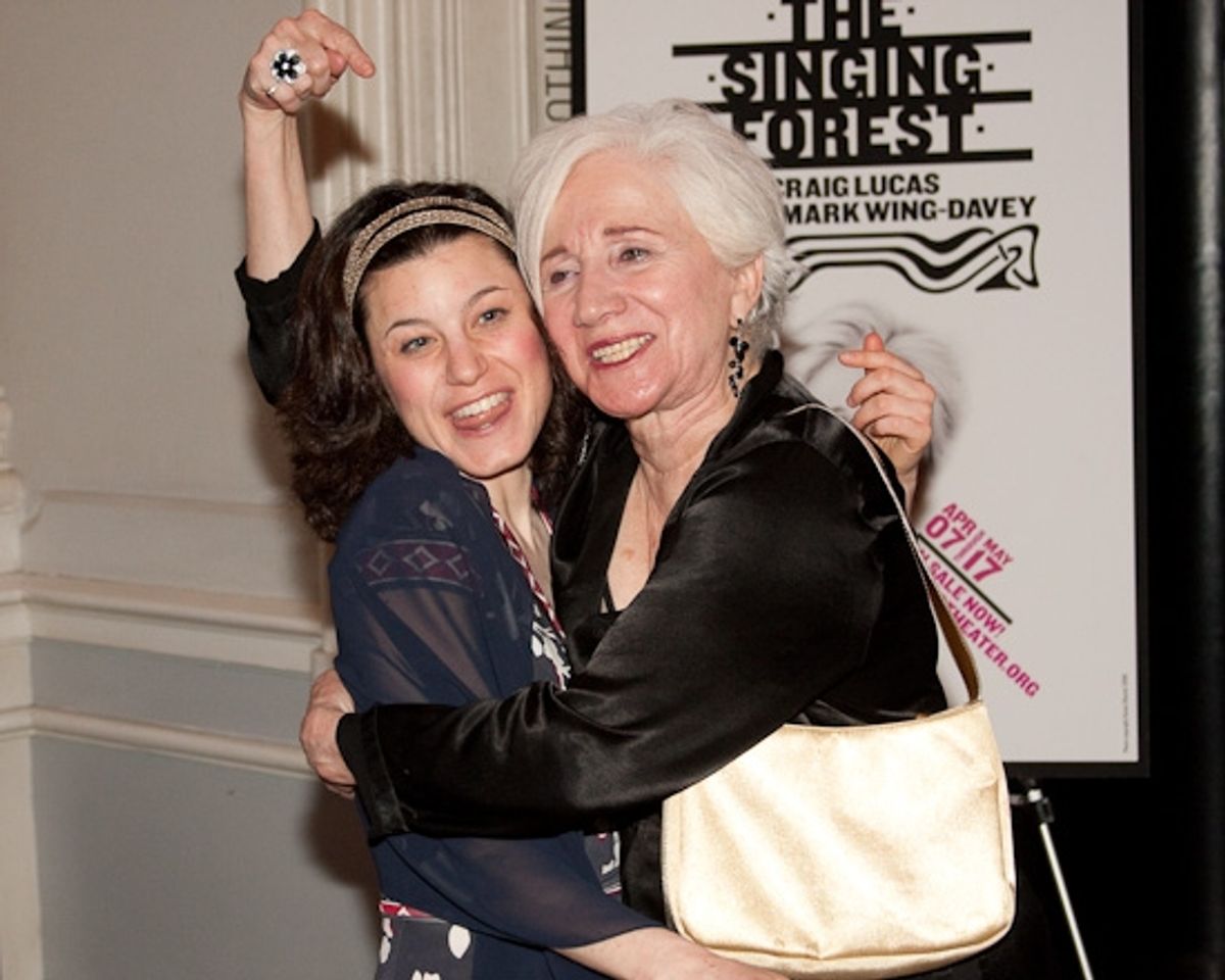 Susan Pourfar and Olympia Dukakis at 