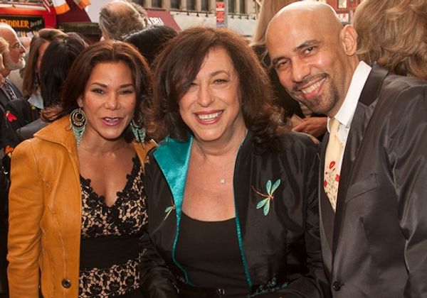 Daphne Rubin-Vega, Lynne Meadow and Nilo Cruz Photo