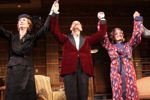 Lisa Banes, David Hyde Pierce and Mary Catherine Garrison Photo