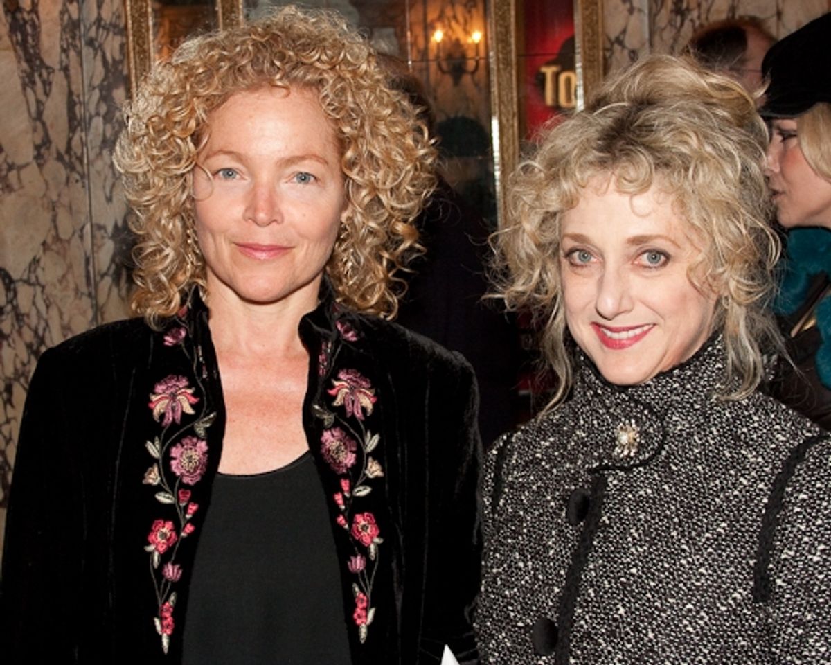 Amy Irving and Carol Kane at 