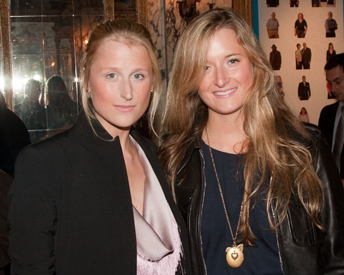 Mamie Gummer and Grace Gummer at 