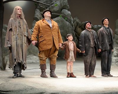 John Glover, John Goodman, Cameron Clifford, Nathan Lane and Bill Irwin Photo