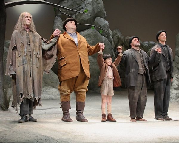 John Glover, John Goodman, Cameron Clifford, Nathan Lane and Bill Irwin Photo