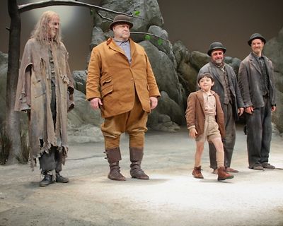 John Glover, John Goodman, Cameron Clifford, Nathan Lane and Bill Irwin Photo