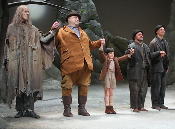 John Glover, John Goodman, Cameron Clifford, Nathan Lane and Bill Irwin Photo