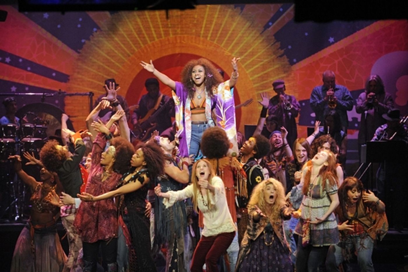 Photo Flash: HAIR Visits CBS' 'The Late Show With David Letterman'  Image